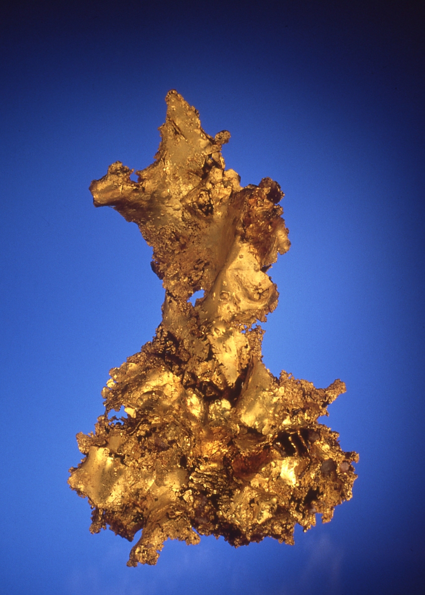 Crystalline gold from California